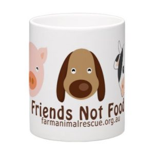 Friends Not Food Coffee Mug