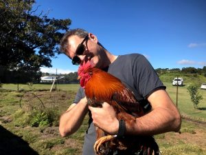 Paul Robinson and Rooster