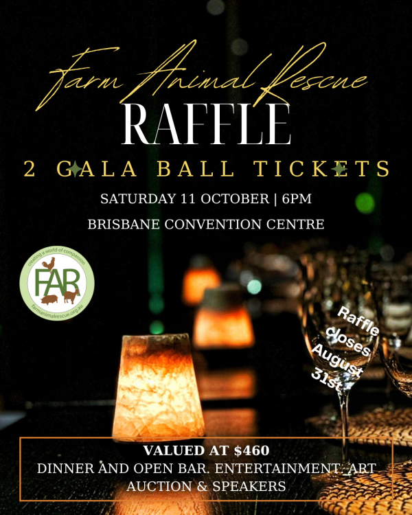 Raffle: Two tickets to the FAR Gala