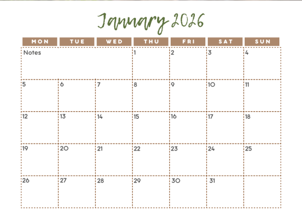 Calendar 2026 - Image 3