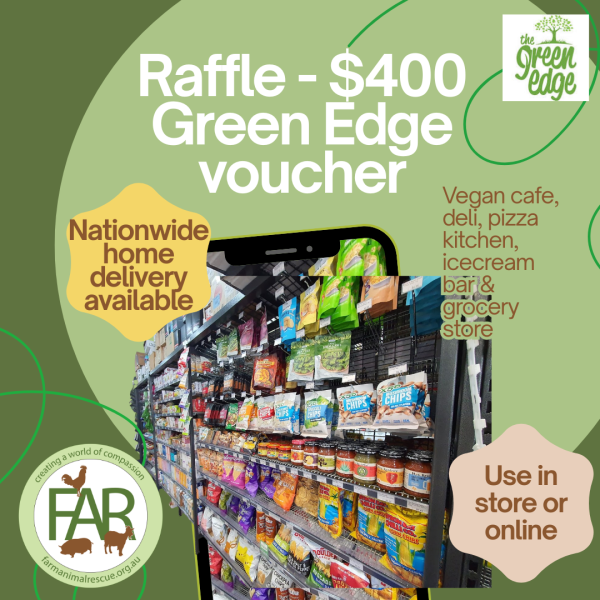 Raffle - $400 voucher for The Green Edge
