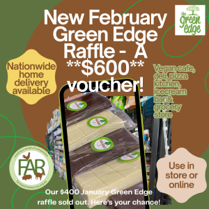 Raffle - $600!! voucher for The Green Edge