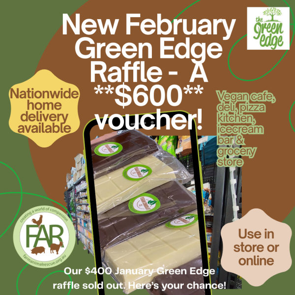 Raffle - $600!! voucher for The Green Edge